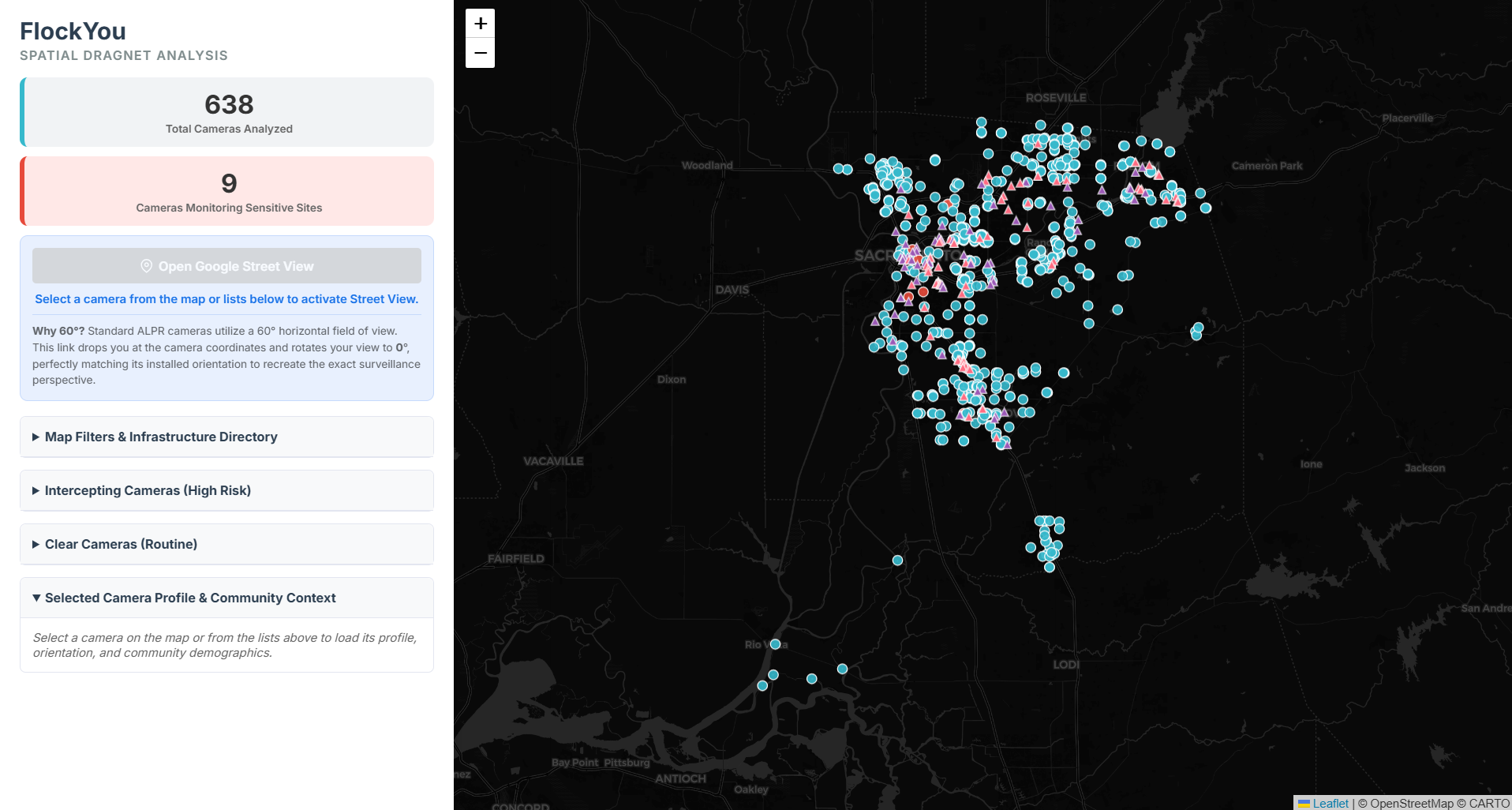 FlockYou ALPR Dashboard